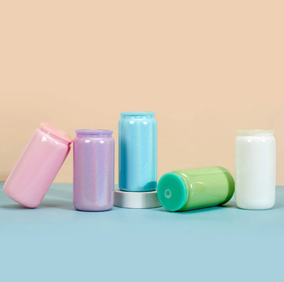 16oz Sublimation Blank Glass Tumbler