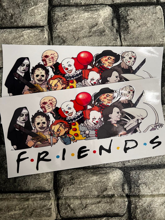 Friends Horror-UV/DTF Transfers