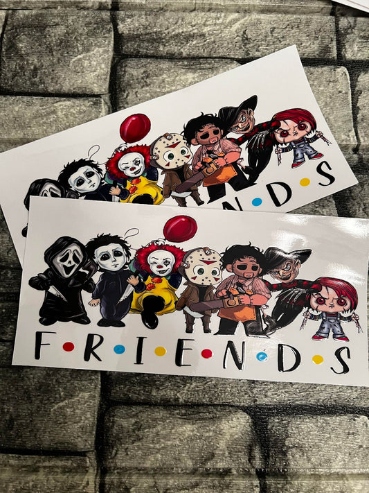 Friends Horror 2-UV/DTF Transfers