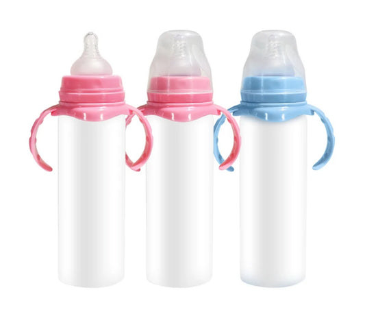 8oz Sublimation Blank Baby Bottles