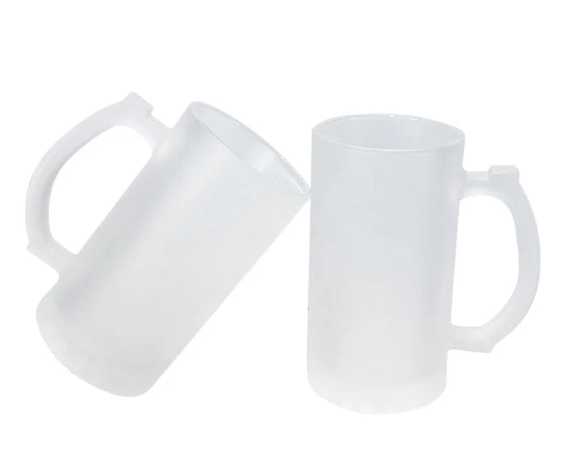 16oz FrostedSublimation Blank beer Mug