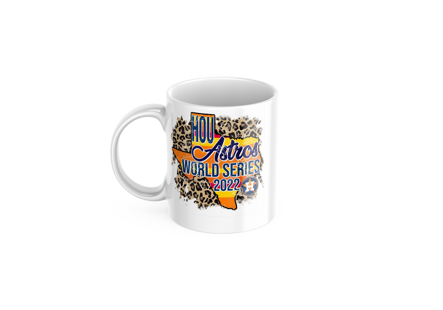 Baseball WS Leopard Mug