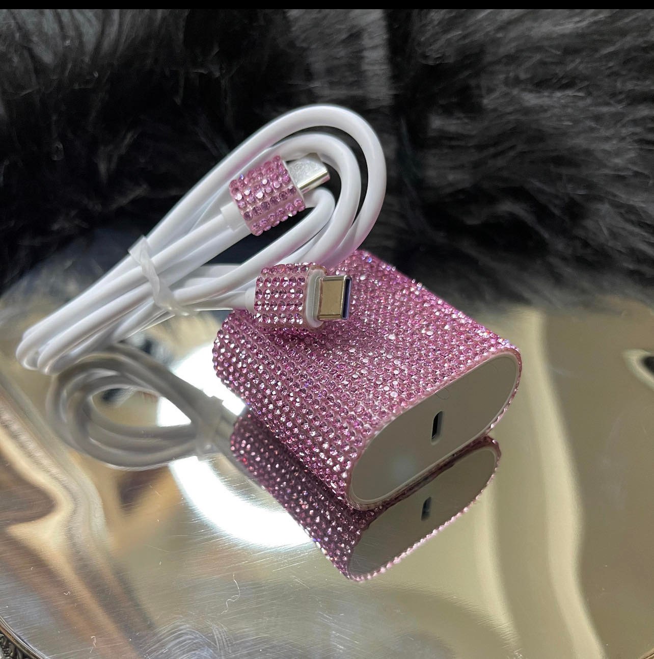 Bling IPhone Type C Chargers