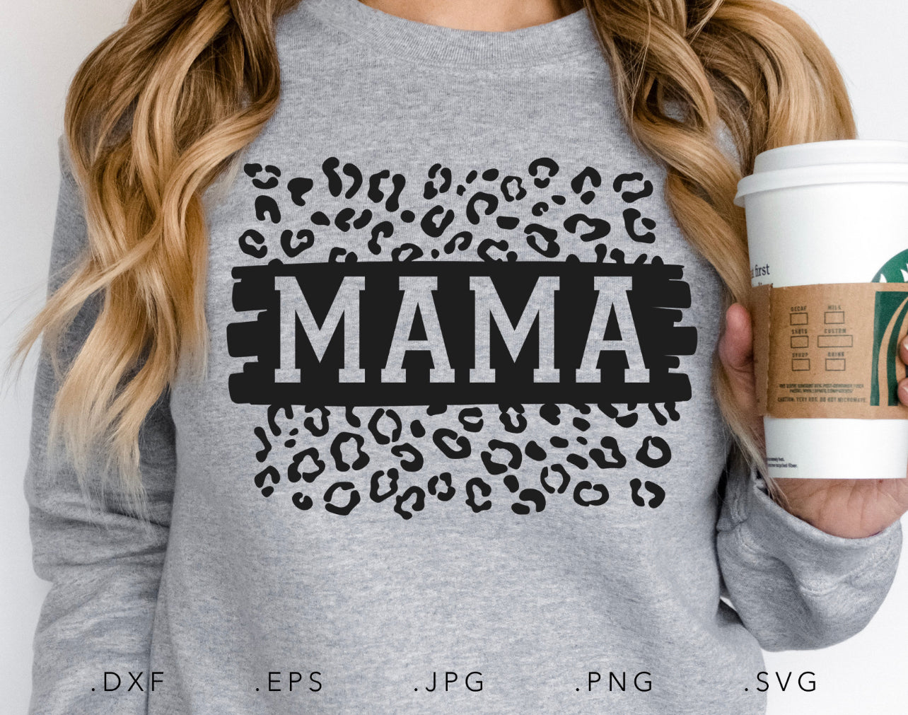 Leopard MAMA Sweatshirt