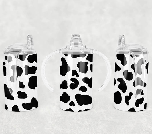 Cow print Sippy